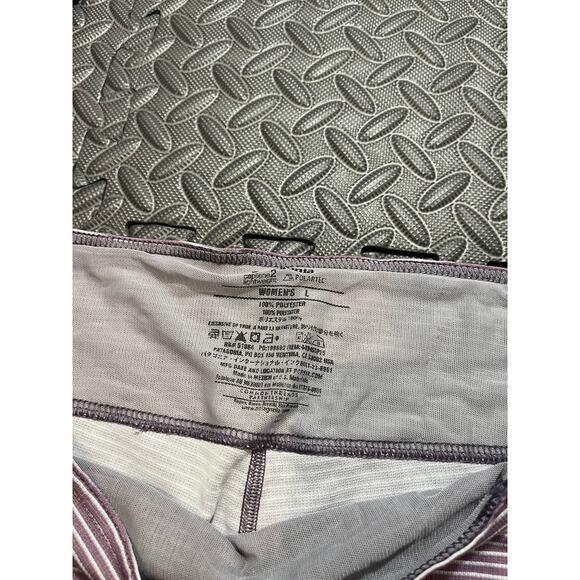 Patagonia Capilene 2 Lightweight Base Layer Pants and Shirt Pink Stripe Womens L - Picture 6 of 13